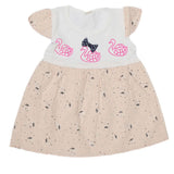 Newborn Baby Frock - Peach, Kids, NB Girls Frocks, Chase Value, Chase Value