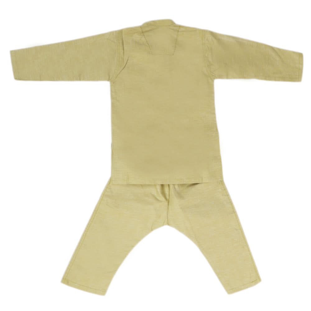 Boys Embroidered Kurta Pajama - Olive Green, Kids, Boys Shalwar Kameez, Chase Value, Chase Value