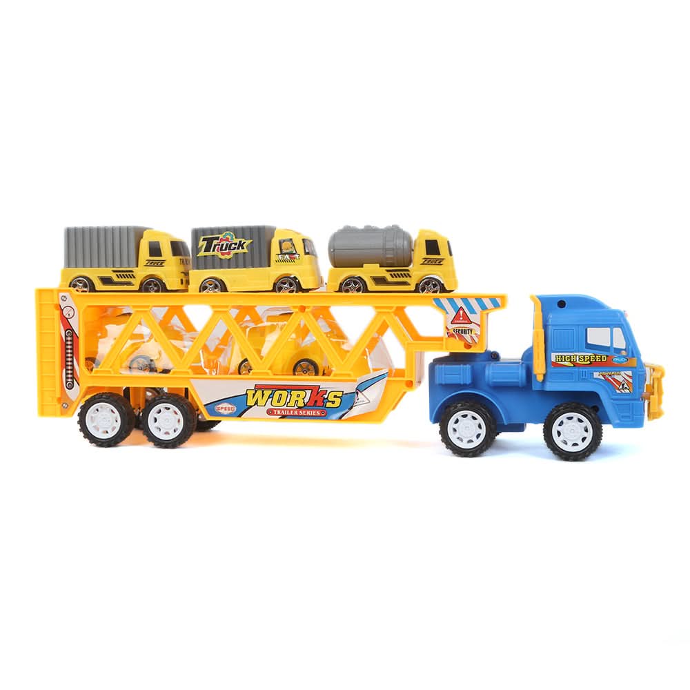 Friction Car JF688-1 - Yellow, Kids, Non-Remote Control, Chase Value, Chase Value