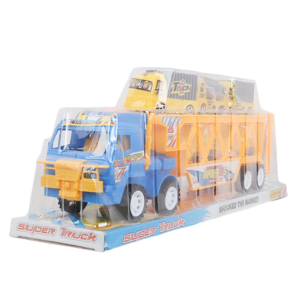 Friction Car JF688-1 - Yellow, Kids, Non-Remote Control, Chase Value, Chase Value