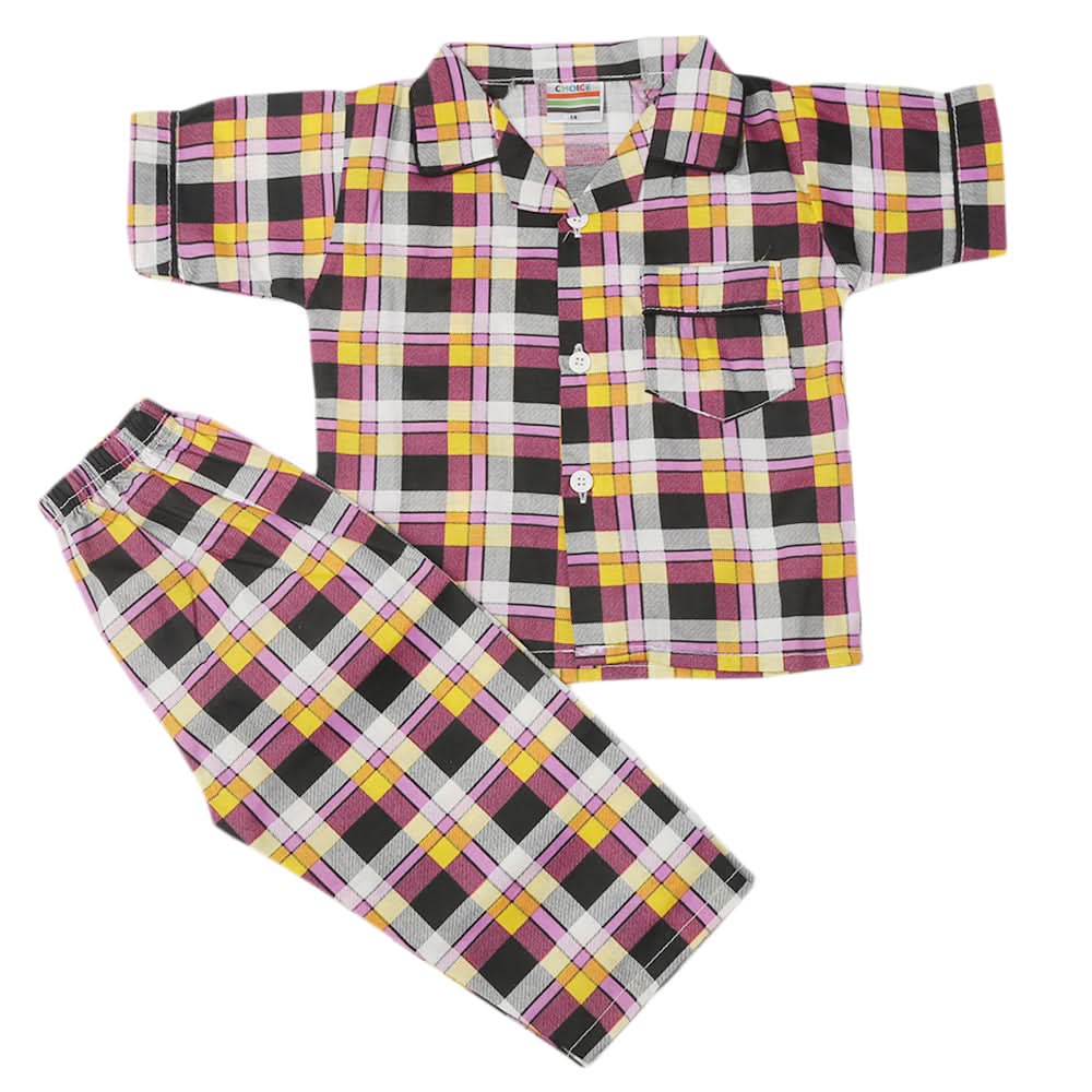 Boys Half Sleeves Sleeping Suit - A, Kids, Boys Sets And Suits, Chase Value, Chase Value