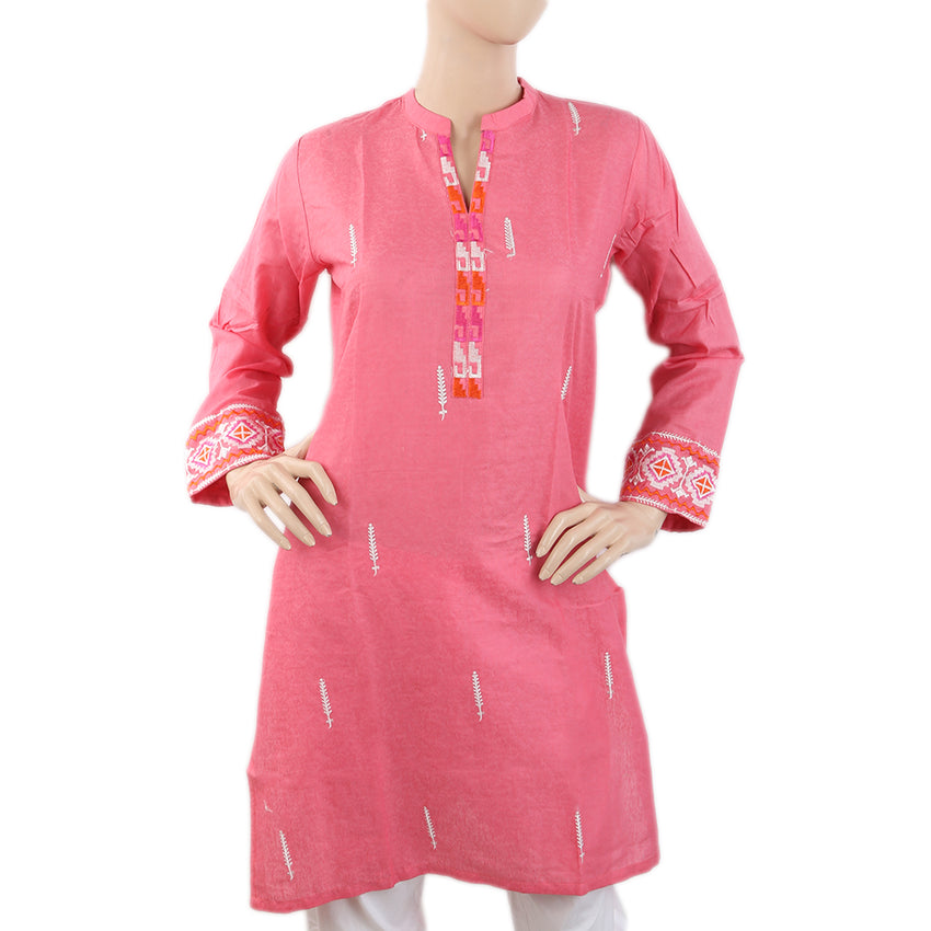 Women's Dobby 2 Piece Shalwar Suit - Pink, Women, Shalwar Suits, Chase Value, Chase Value