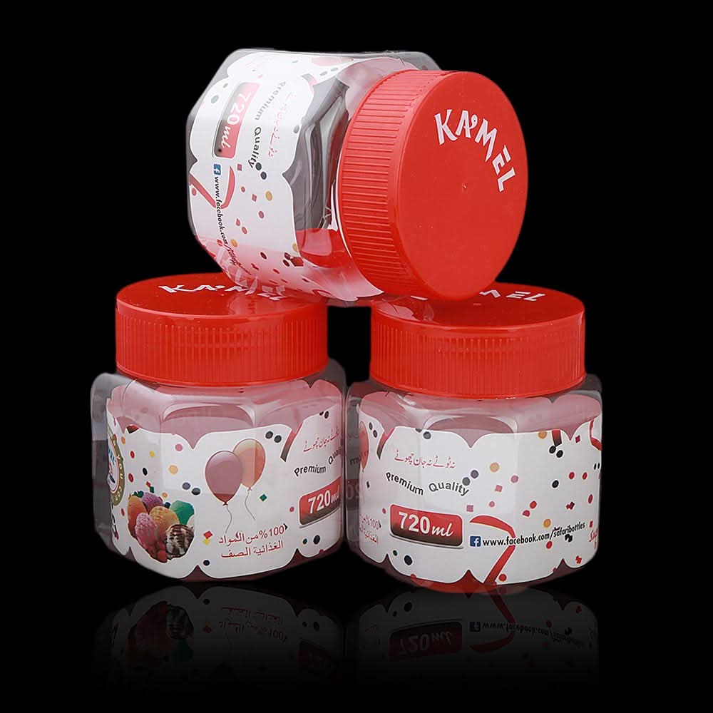 Spice Jar 3 Pcs - Red, Home & Lifestyle, Storage Boxes, Chase Value, Chase Value