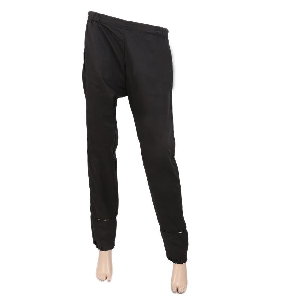 Women's Basic Trousers - Black, Women, Pants & Tights, Chase Value, Chase Value