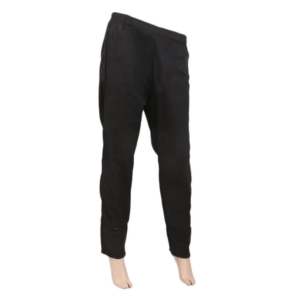 Women's Basic Trousers - Black, Women, Pants & Tights, Chase Value, Chase Value