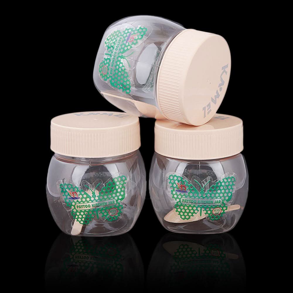 Spice Jar 3 Pcs - Fawn, Home & Lifestyle, Storage Boxes, Chase Value, Chase Value