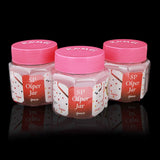 Spice Jar 3 Pcs - Pink, Home & Lifestyle, Storage Boxes, Chase Value, Chase Value