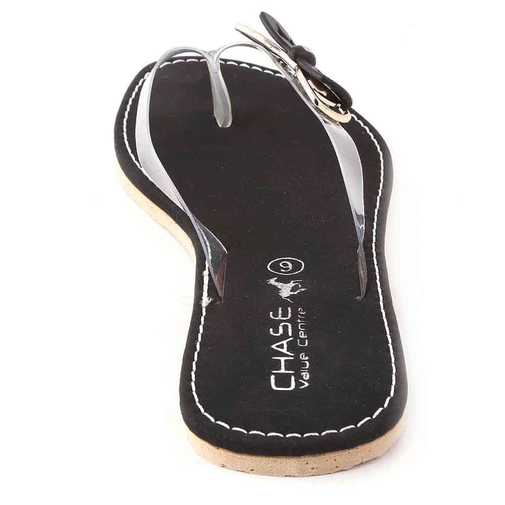 Women's Slipper (04) - Black, Women, Slippers, Chase Value, Chase Value