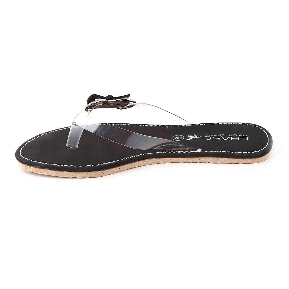 Women's Slipper (04) - Black, Women, Slippers, Chase Value, Chase Value