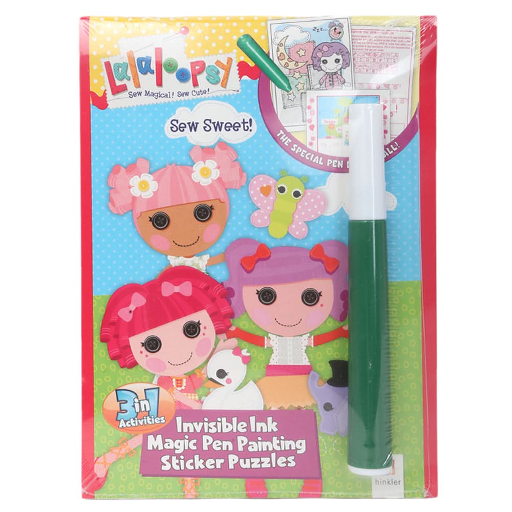 Lalaloopsy Marker Book, Kids, Kids Colouring Books, 3 to 6 Years, Chase Value