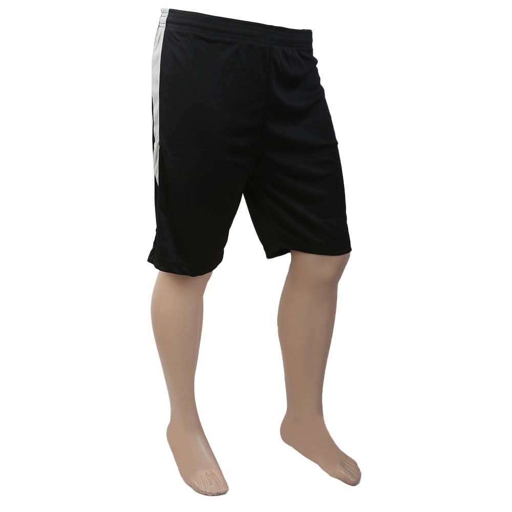 Men's Polyester Short - Black & Light Grey, Men, Shorts, Chase Value, Chase Value
