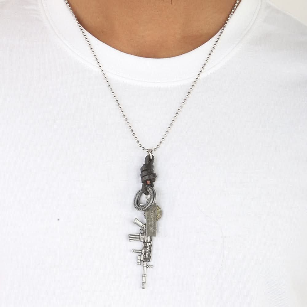 Men's Locket - Grey, Men, Jewellery, Chase Value, Chase Value