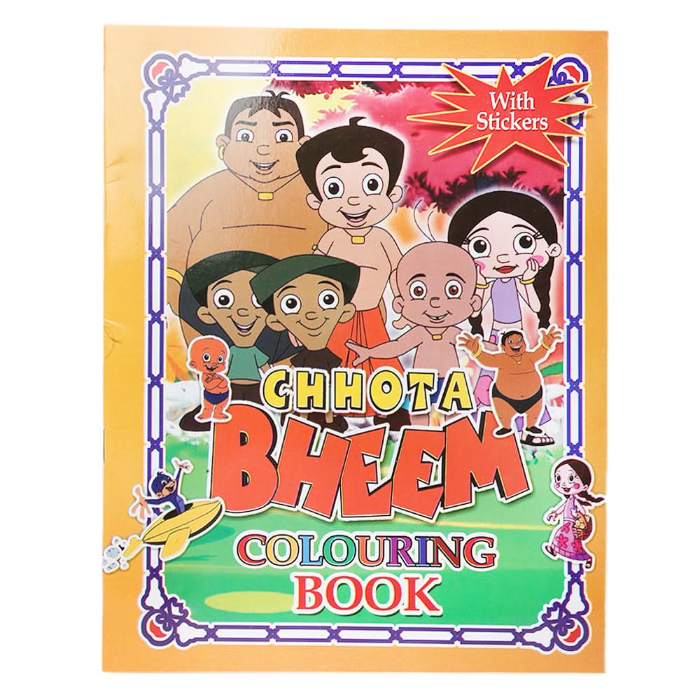 Chota Bheem Book, Kids, Kids Colouring Books, 3 to 6 Years, Chase Value