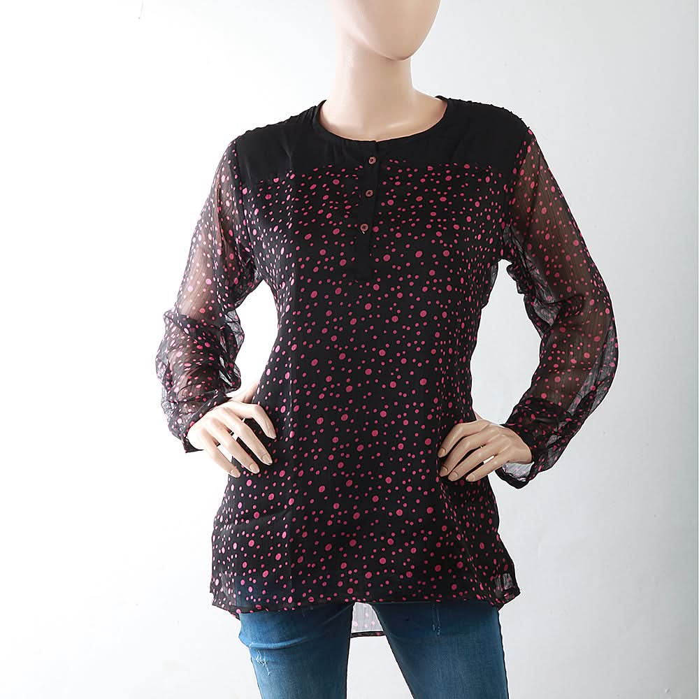 Women's Top - Black, Women, T-Shirts And Tops, Chase Value, Chase Value