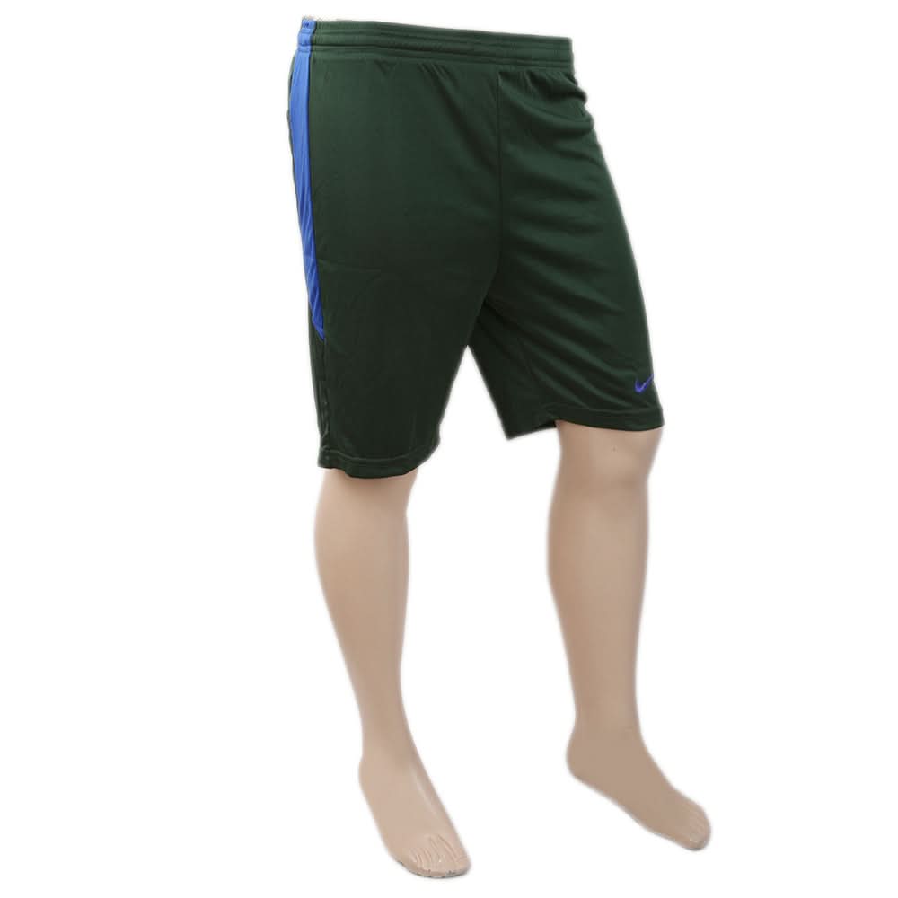 Men's Polyester Short - Green & Blue, Men, Shorts, Chase Value, Chase Value