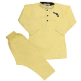 Boys Embroidered Kurta Pajama - Yellow, Kids, Boys Shalwar Kameez, Chase Value, Chase Value