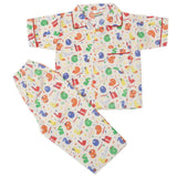 Boys Half Sleeves Sleeping Suit - Cream, Kids, Boys Sets And Suits, Chase Value, Chase Value