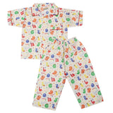 Boys Half Sleeves Sleeping Suit - Cream, Kids, Boys Sets And Suits, Chase Value, Chase Value