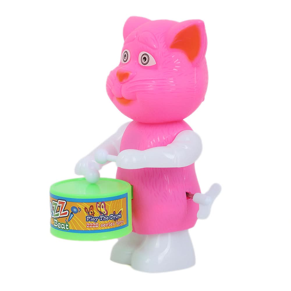 Drum Cat Toy - Pink, Kids, New Born Rattles And Toys, Chase Value, Chase Value