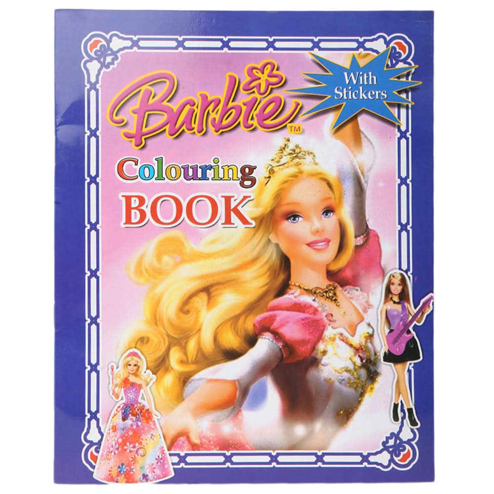 Barbie Book, Kids, Kids Colouring Books, 3 to 6 Years, Chase Value
