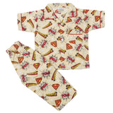 Boys Half Sleeves Sleeping Suit - Yellow, Kids, Boys Sets And Suits, Chase Value, Chase Value