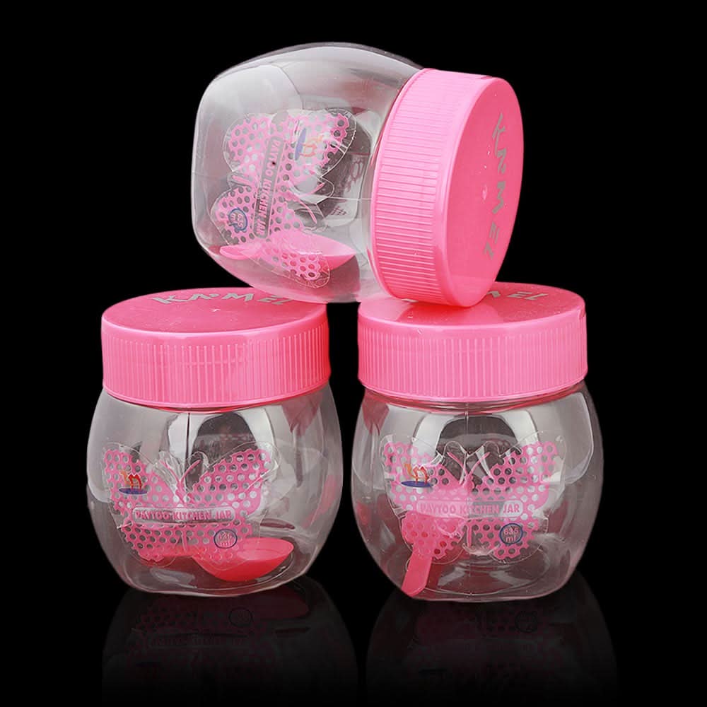 Spice Jar 3 Pcs - Pink, Home & Lifestyle, Storage Boxes, Chase Value, Chase Value