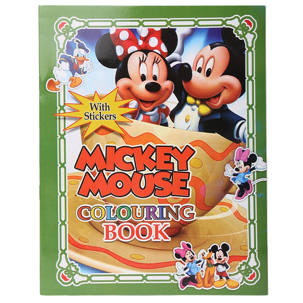 Mickey Mouse Book, Kids, Kids Colouring Books, 3 to 6 Years, Chase Value