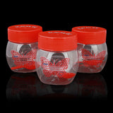 Spice Jar 3 Pcs - Red, Home & Lifestyle, Storage Boxes, Chase Value, Chase Value
