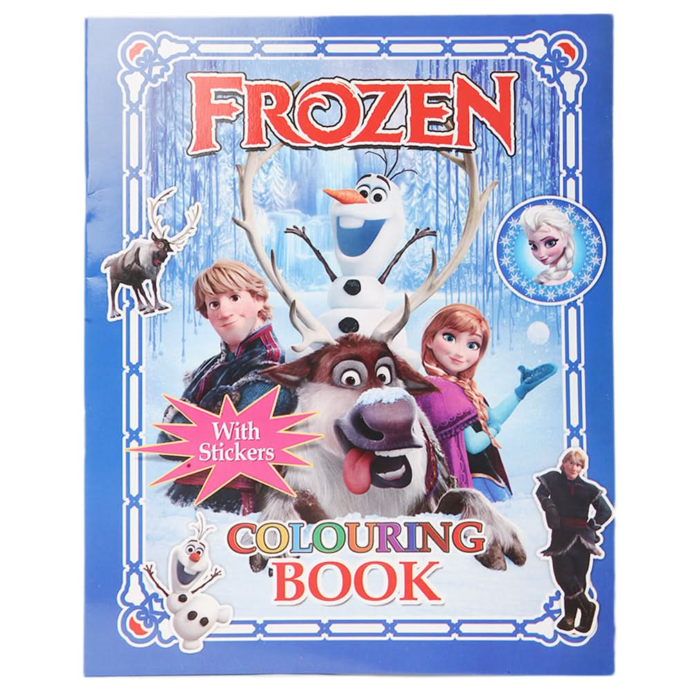 Frozen Book, Kids, Kids Colouring Books, 3 to 6 Years, Chase Value
