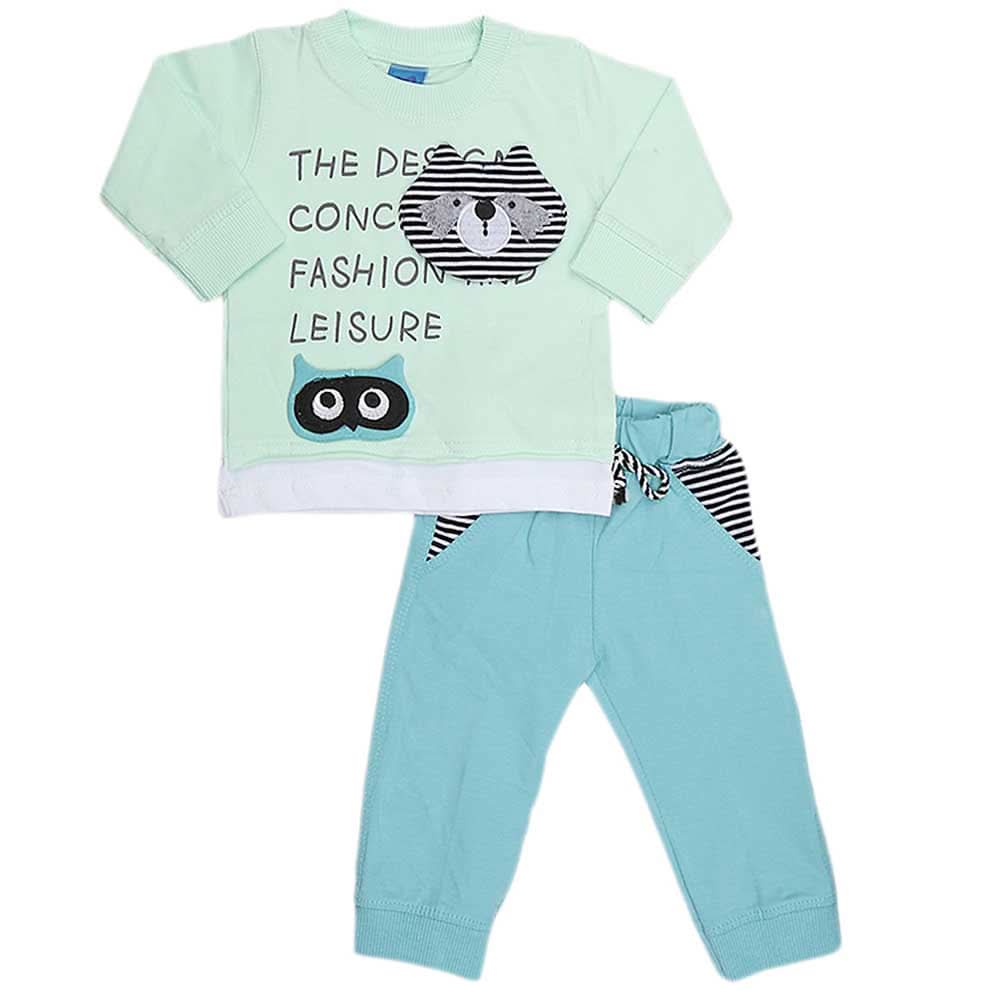 New Born Boy's Suit - Sea Green, Kids, NB Boys Sets And Suits, Chase Value, Chase Value