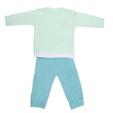 New Born Boy's Suit - Sea Green, Kids, NB Boys Sets And Suits, Chase Value, Chase Value