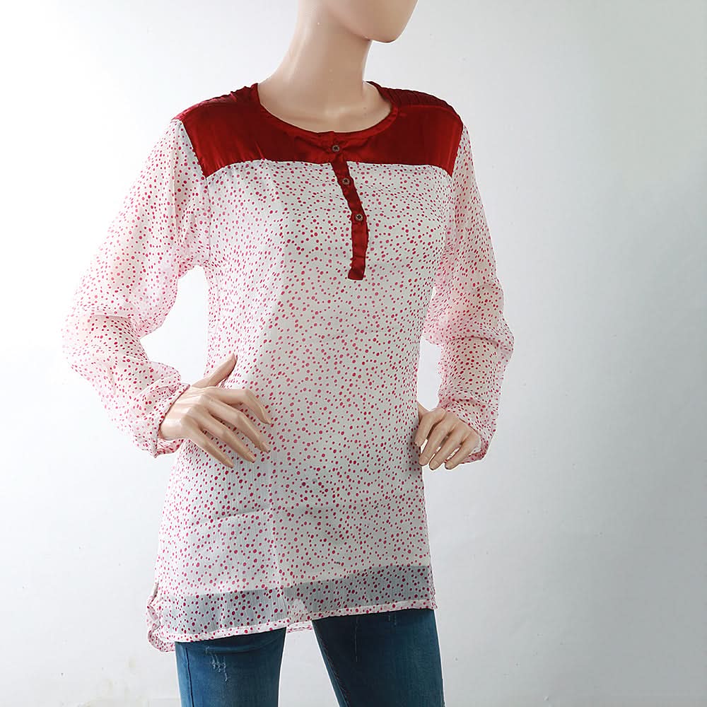 Women's Top - Maroon, Women, T-Shirts And Tops, Chase Value, Chase Value