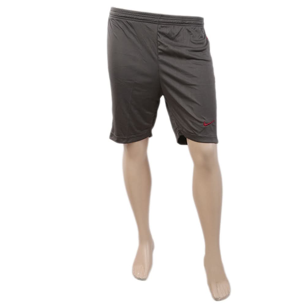 Men's Polyester Short - Grey & Maroon, Men, Shorts, Chase Value, Chase Value