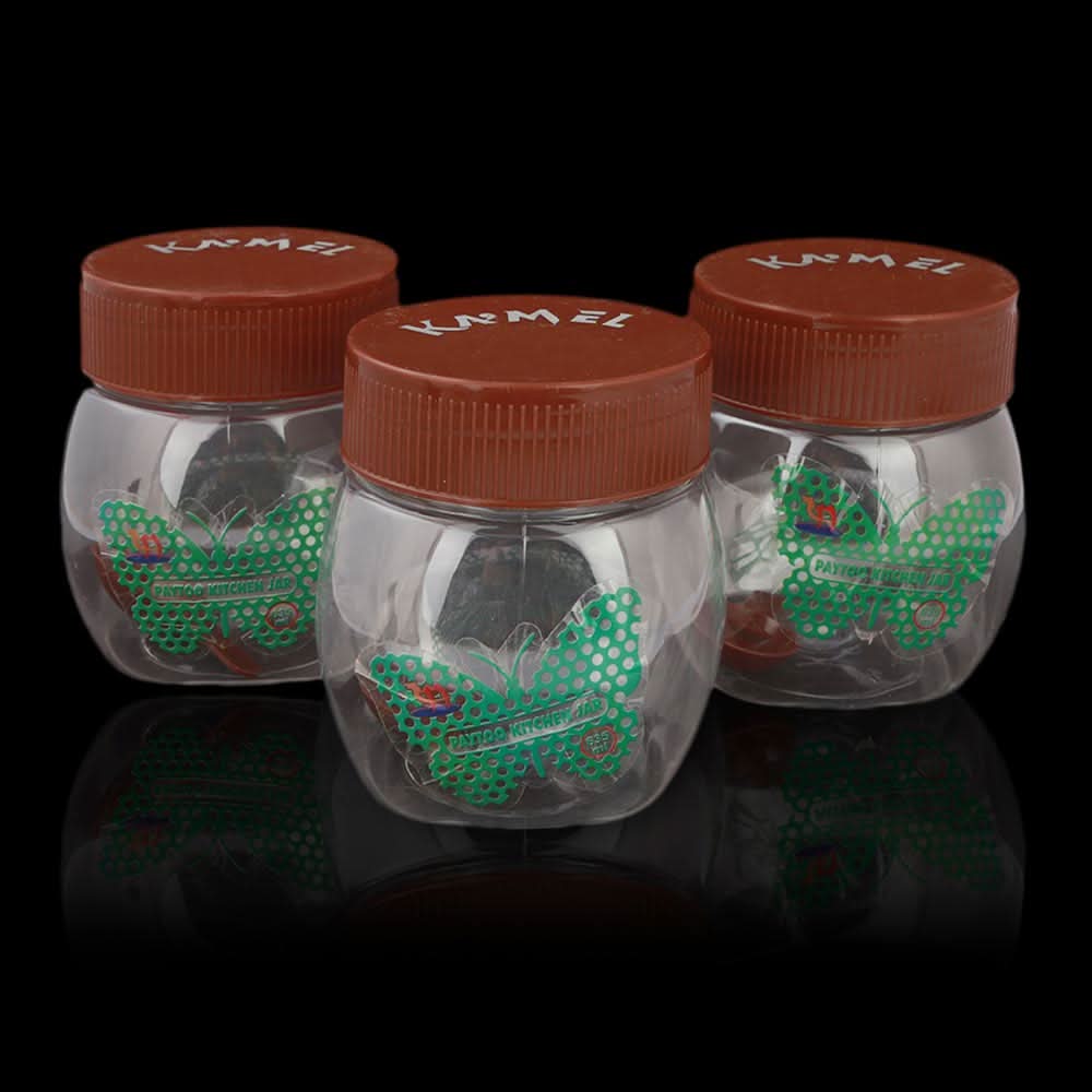 Spice Jar 3 Pcs - Brown, Home & Lifestyle, Storage Boxes, Chase Value, Chase Value