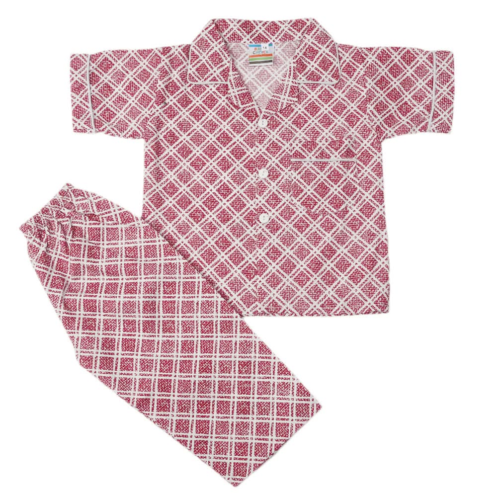 Boys Half Sleeves Sleeping Suit - Mulbery, Kids, Boys Sets And Suits, Chase Value, Chase Value