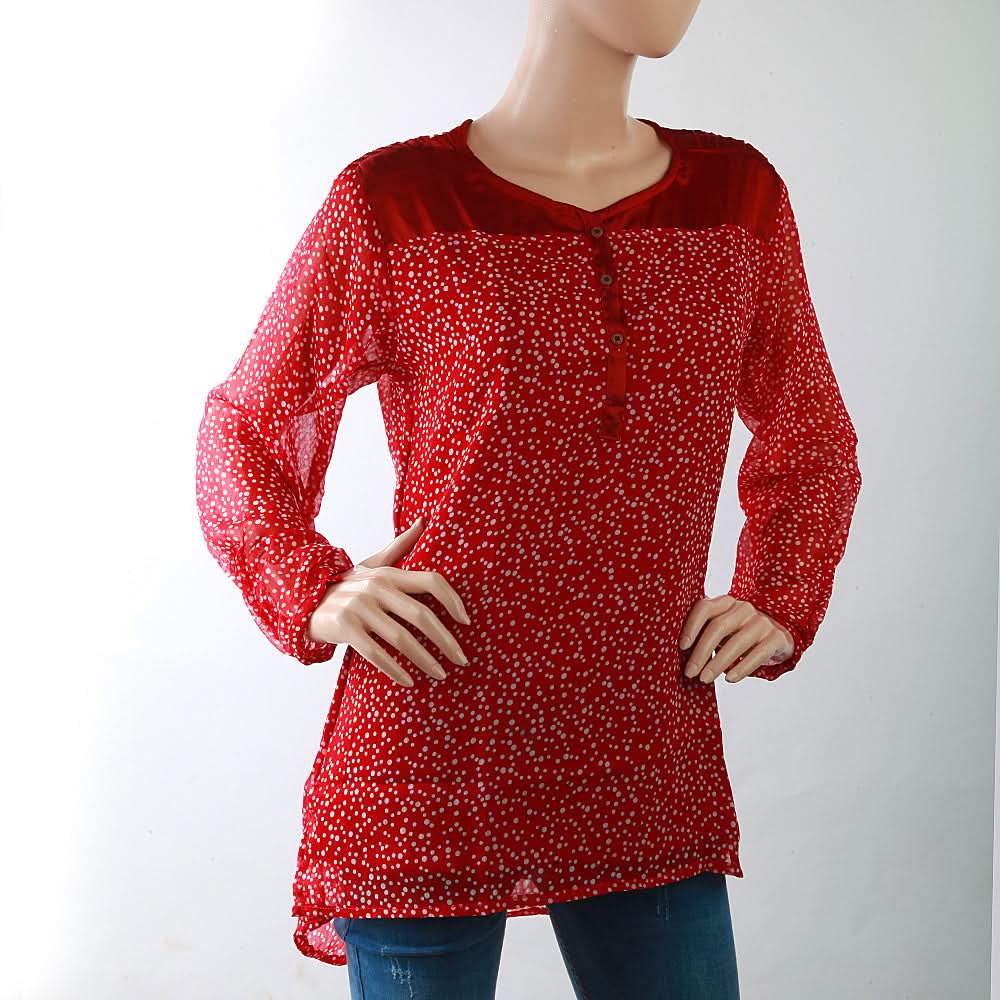 Women's Top - Dark Maroon, Women, T-Shirts And Tops, Chase Value, Chase Value