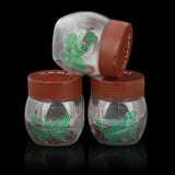Spice Jar 3 Pcs - Brown, Home & Lifestyle, Storage Boxes, Chase Value, Chase Value