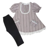 Newborns Girls Half Sleeves Suits - Grey, Kids, Newborn Girls Sets And Suits, Chase Value, Chase Value