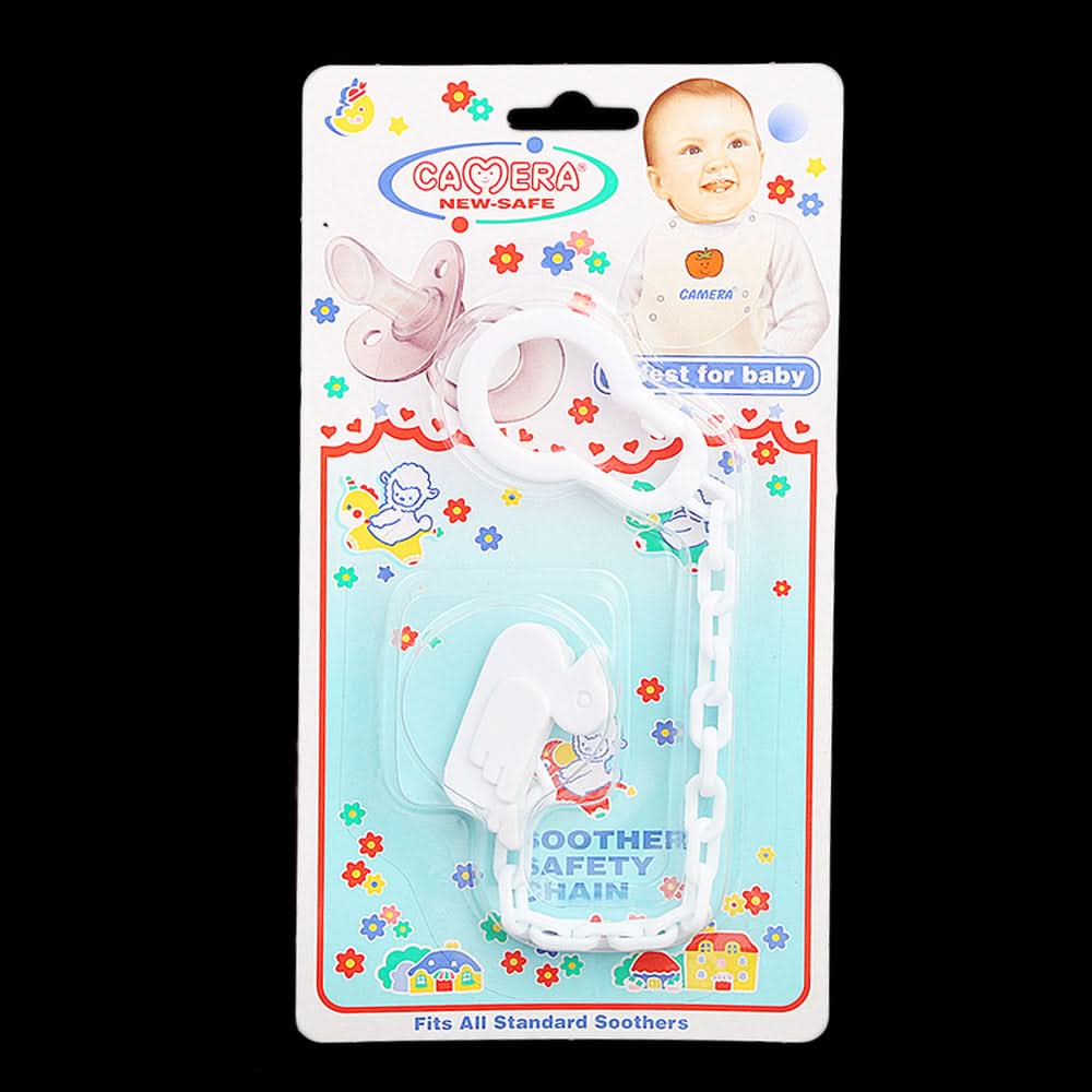 Camera Soother Safety Chain - White, Kids, Feeding Supplies, Chase Value, Chase Value
