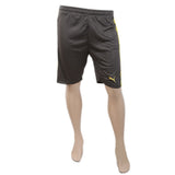 Men's Fancy Polyester Short - Grey & Yellow, Men, Shorts, Chase Value, Chase Value