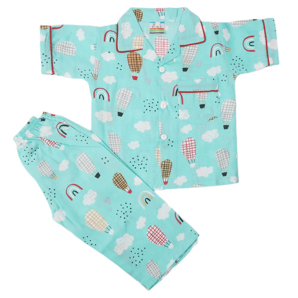 Boys Half Sleeves Sleeping Suit - Tiffany, Kids, Boys Sets And Suits, Chase Value, Chase Value