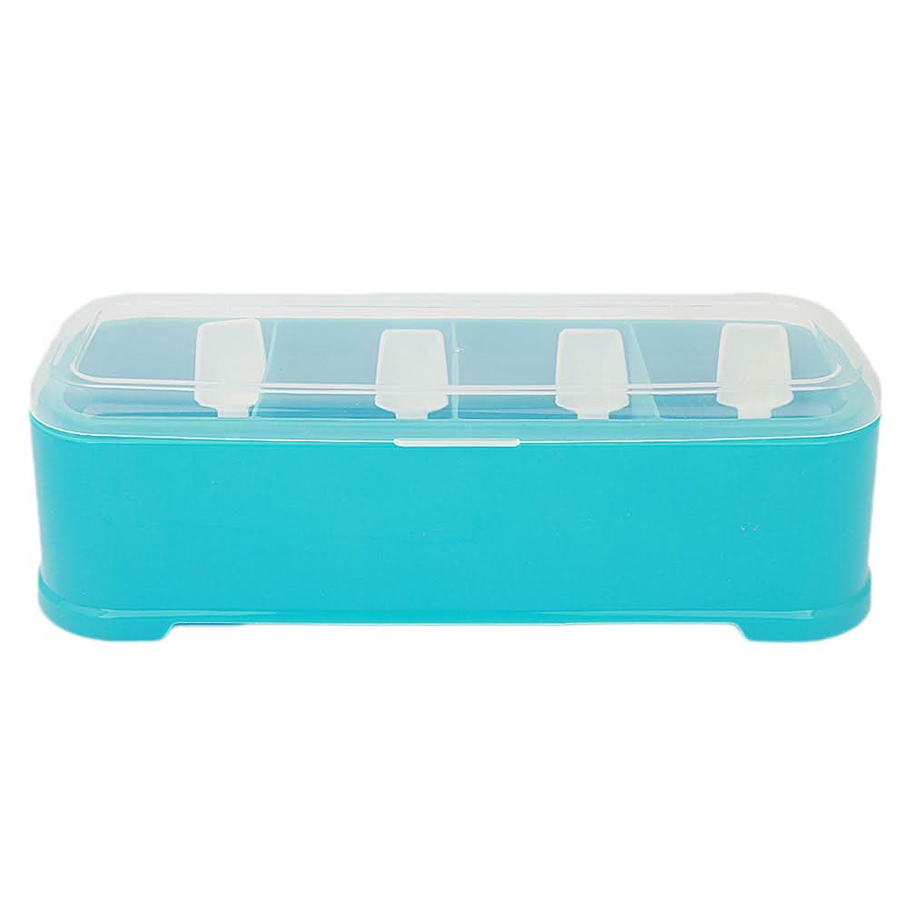 Spice Box  With Spoon - Blue, Home & Lifestyle, Storage Boxes, Chase Value, Chase Value