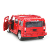 Pull back Metal Car with Open Door - Red, Kids, Non-Remote Control, Chase Value, Chase Value