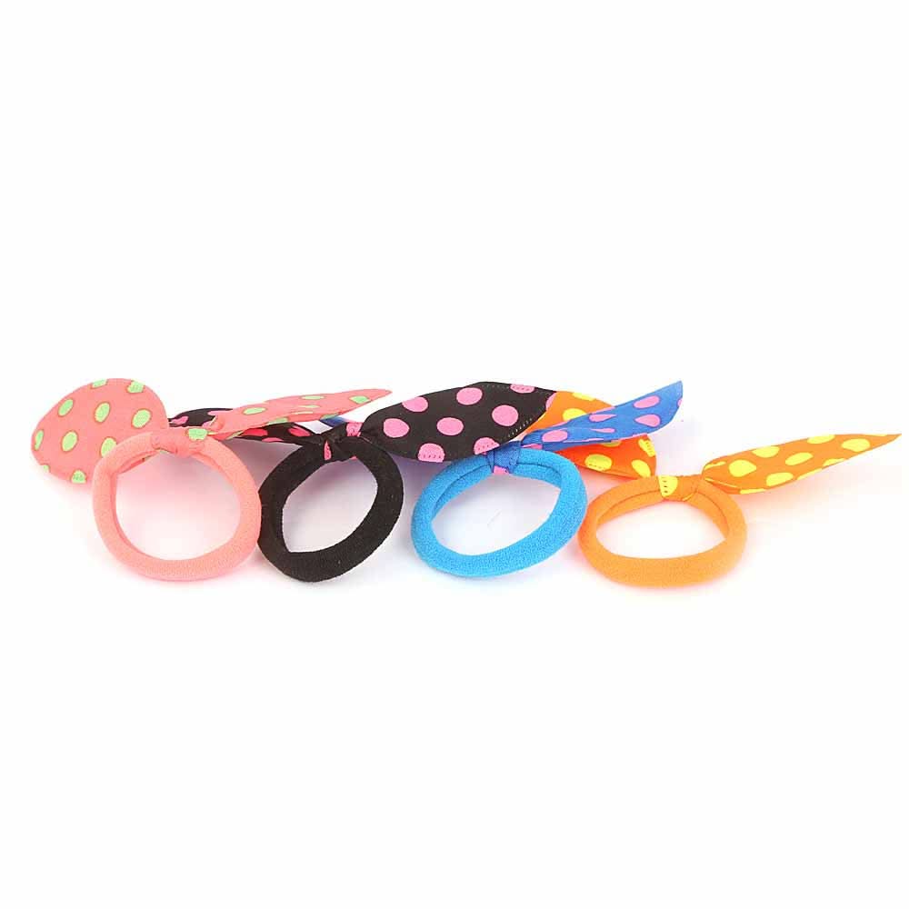 Girls Hair Pony 4 Pcs - Multi, Kids, Hair Accessories, Chase Value, Chase Value