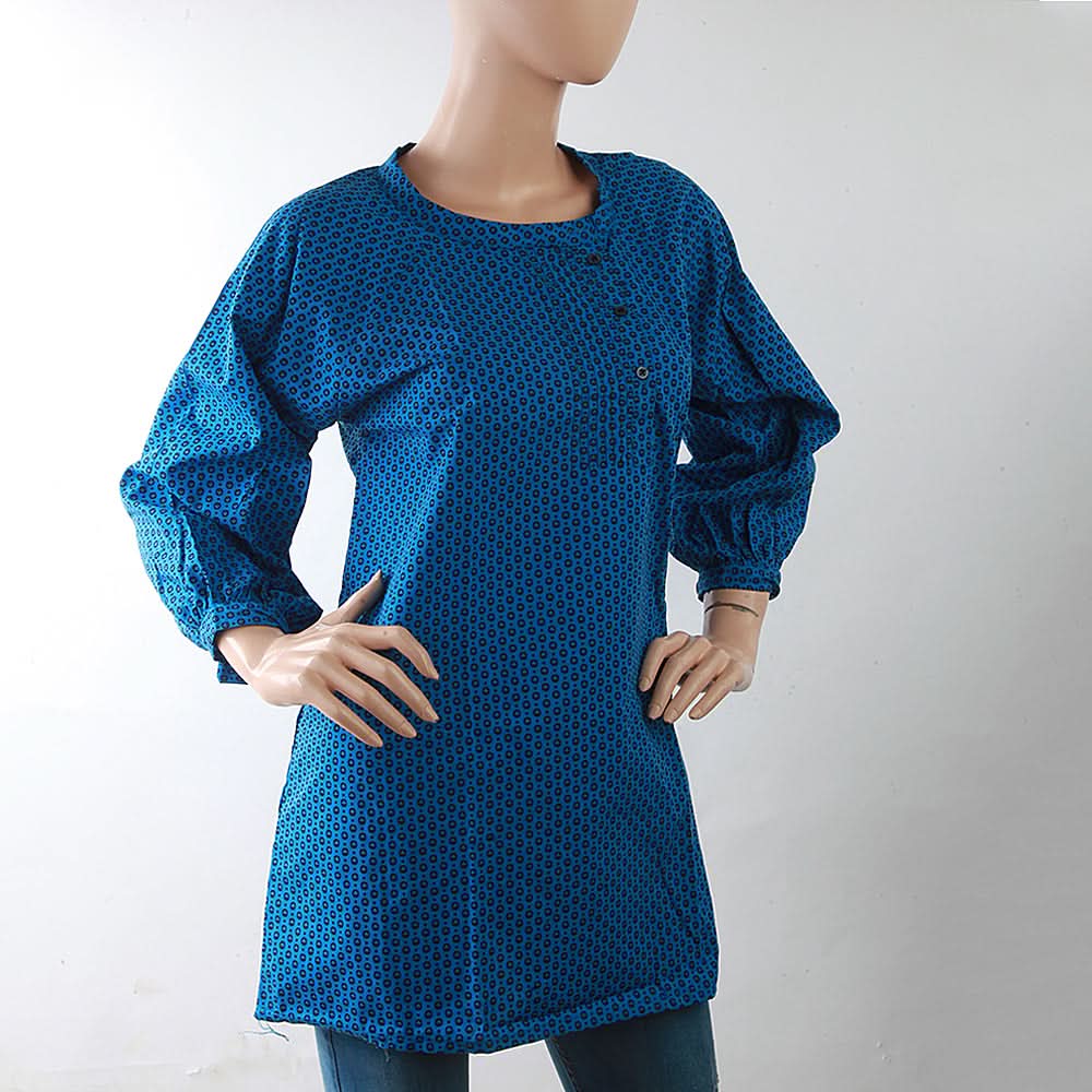 Women's Printed Top - Blue, Women, T-Shirts And Tops, Chase Value, Chase Value