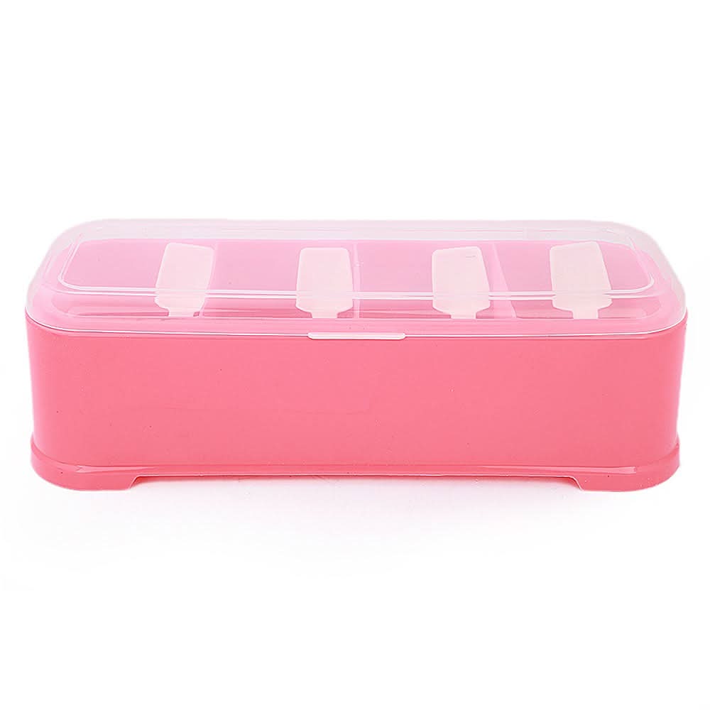 Spice Box With Spoon - Red, Home & Lifestyle, Storage Boxes, Chase Value, Chase Value