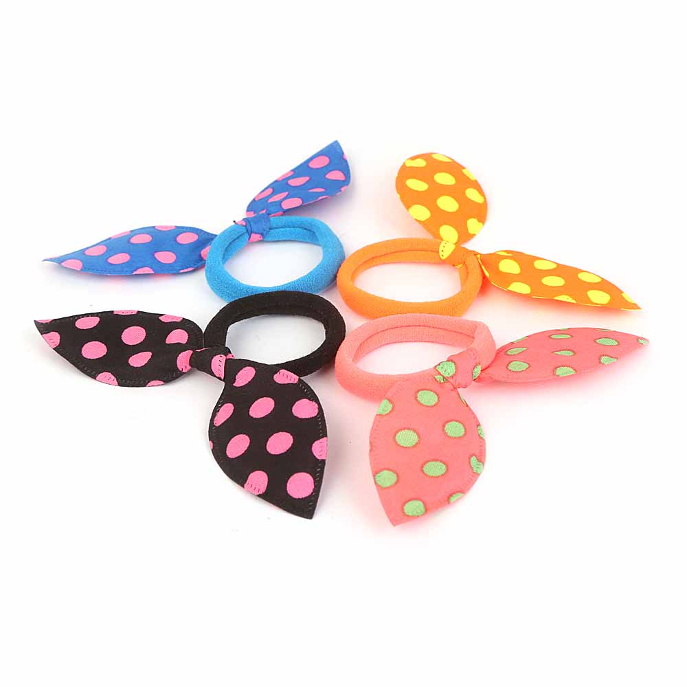 Girls Hair Pony 4 Pcs - Multi, Kids, Hair Accessories, Chase Value, Chase Value