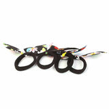 Girls Hair Pony 4 Pcs - Black, Kids, Hair Accessories, Chase Value, Chase Value