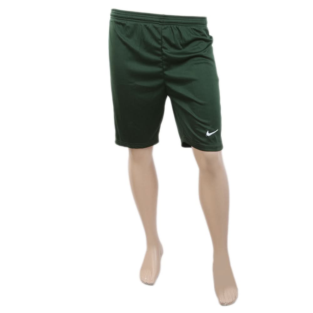 Men's Polyester Short - Green & White, Men, Shorts, Chase Value, Chase Value