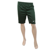Men's Polyester Short - Green & White, Men, Shorts, Chase Value, Chase Value